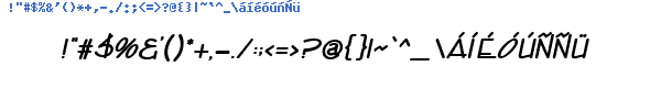 Fuente ENVIBI__.TTF
