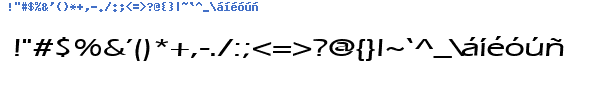 Fuente ERICEN__.TTF