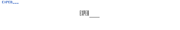 Fuente EXPEB___.TTF