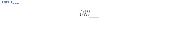 Fuente EXPEI___.TTF
