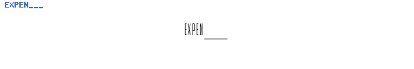 Fuente EXPEN___.TTF