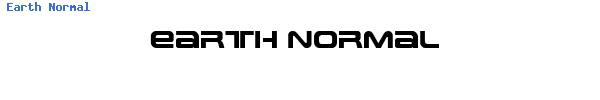 Fuente Earth Normal.ttf