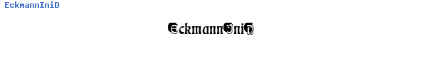 Fuente EckmannIniD.ttf
