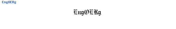 Fuente EngOERg.ttf