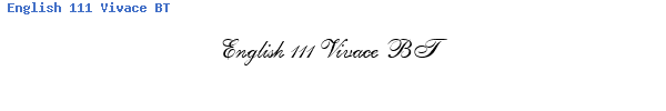 Fuente English 111 Vivace BT.ttf