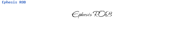 Fuente Ephesis ROB.TTF