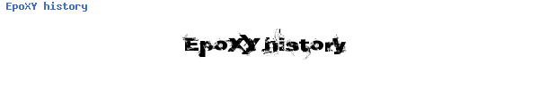 Fuente EpoXY history.ttf