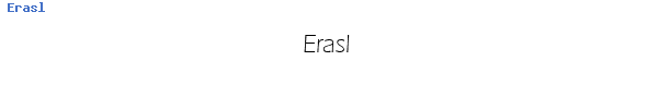 Fuente Erasl.ttf