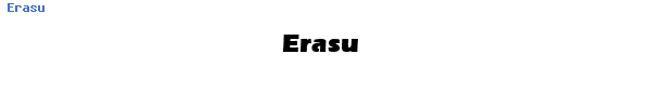 Fuente Erasu.ttf
