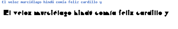 Fuente ExDeco.ttf