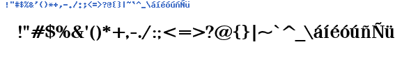 Fuente FELIWB__.TTF