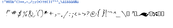 Fuente FELTPEN_.TTF