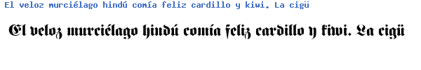 Fuente FETTEFRN.TTF