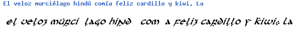 Fuente FIRSTI.TTF
