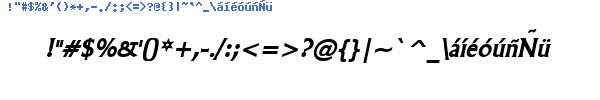 Fuente FLAIBI__.TTF