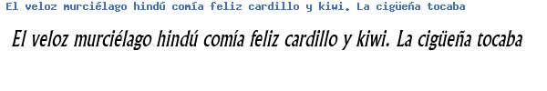 Fuente FLAIRTHI.TTF
