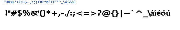 Fuente FLAIWB__.TTF