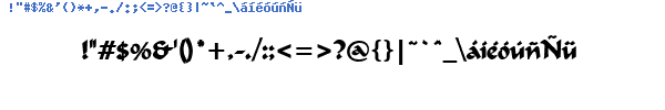 Fuente FLATBB__.TTF
