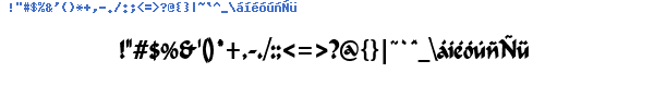Fuente FLATBCB_.TTF