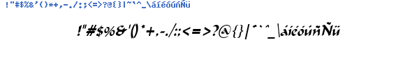 Fuente FLATBCI_.TTF