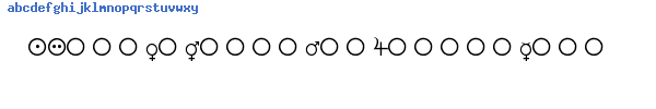 Fuente FMSYMB.TTF