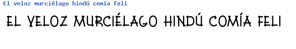 Fuente FONT SHUI.TTF