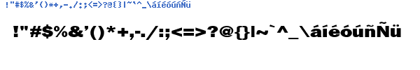 Fuente FRANCG4R.TTF