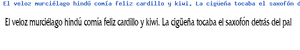 Fuente FRANCTHR.TTF