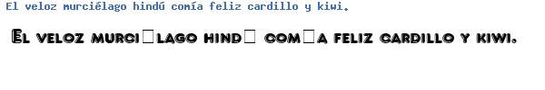 Fuente FRANKFRT.TTF
