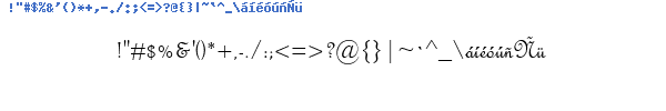 Fuente FRSCRIPT.TTF