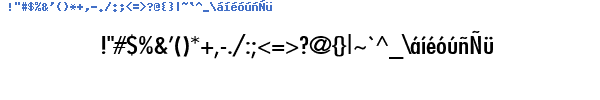 Fuente FUJIWIDR.TTF