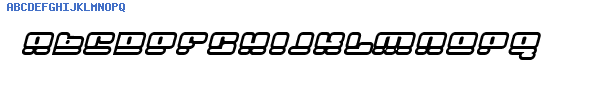 Fuente Face plant hollow 2 Italic.ttf