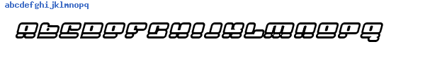 Fuente Face plant hollow 2 Italic.ttf