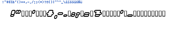 Fuente Face plant hollow 2 Italic.ttf