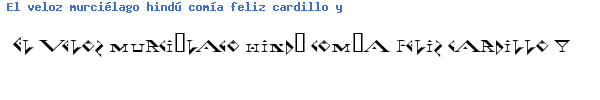 Fuente Fadgod.ttf