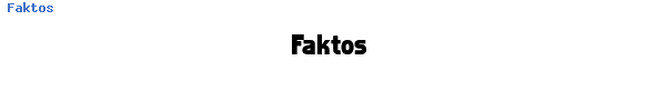 Fuente Faktos.TTF