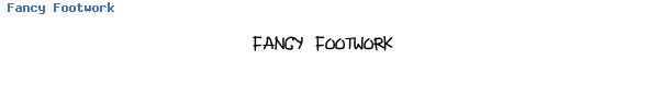 Fuente Fancy Footwork.ttf