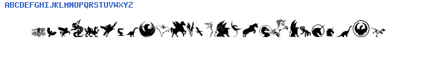 Fuente Fantastic Creatures.ttf
