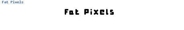 Fuente Fat Pixels.ttf