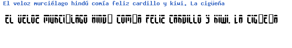Fuente Fedyral3.ttf