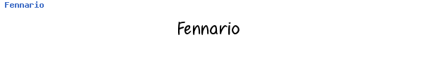 Fuente Fennario.ttf