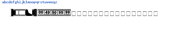 Fuente Film Strip Regular Font Monger.ttf