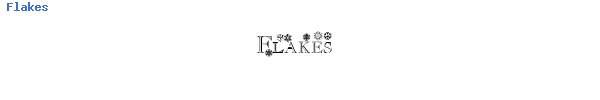 Fuente Flakes.ttf