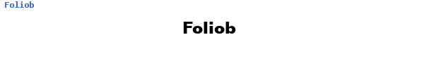 Fuente Foliob.ttf