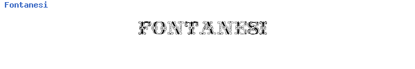 Fuente Fontanesi.ttf