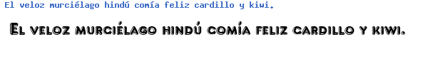 Fuente FragileDB Normal.ttf