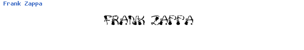 Fuente Frank Zappa.ttf