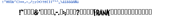 Fuente Frank.ttf