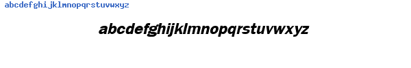 Fuente Frankfurt Bold Italic.ttf