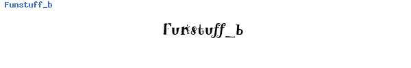 Fuente Funstuff_b.ttf